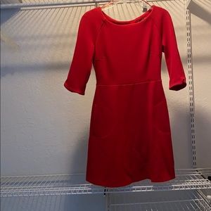 Red dress